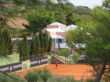 Tennis courts