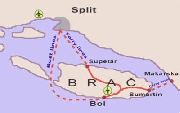 Map of the area